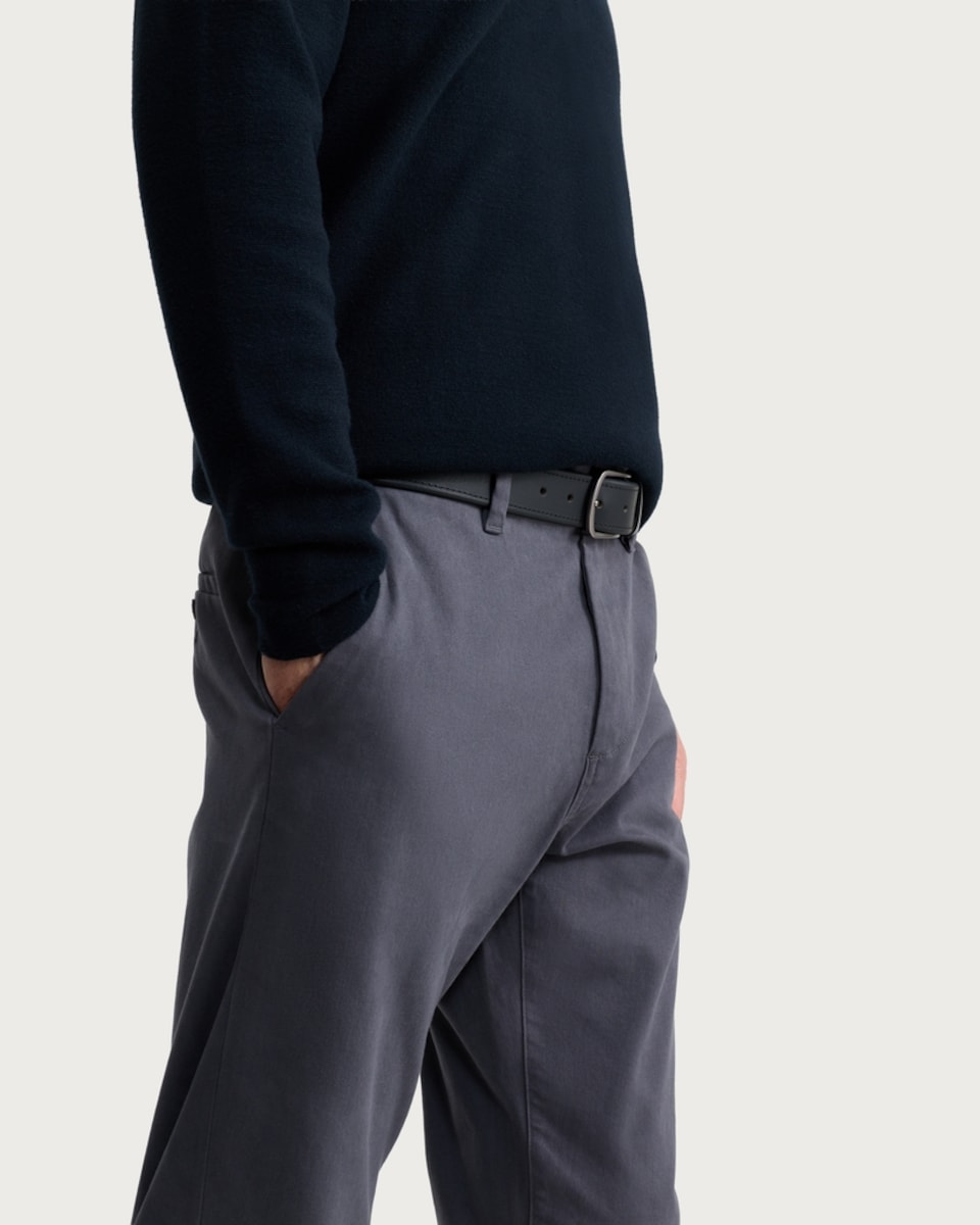 image 1 of F&F FREEF!T® Slim Leg Chino Trousers in Grey
