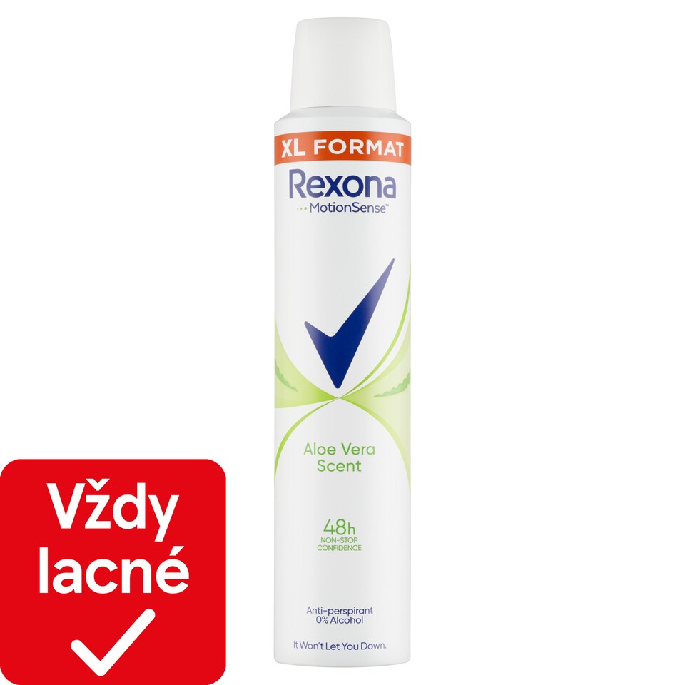 obrázok 1 z Rexona Aloe Vera compressed antiperspirant sprej 200 ml