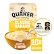 image 1 of Quaker Oat So Simple Classic Banana Porridge Sachets 10x34.8g