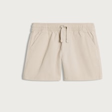 F&F Boys Cotton Rich Drawstring Shorts in Stone