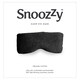 image 1 of Snoozzy Organic Cotton Sleep Eye Mask Wrap in Dark Grey