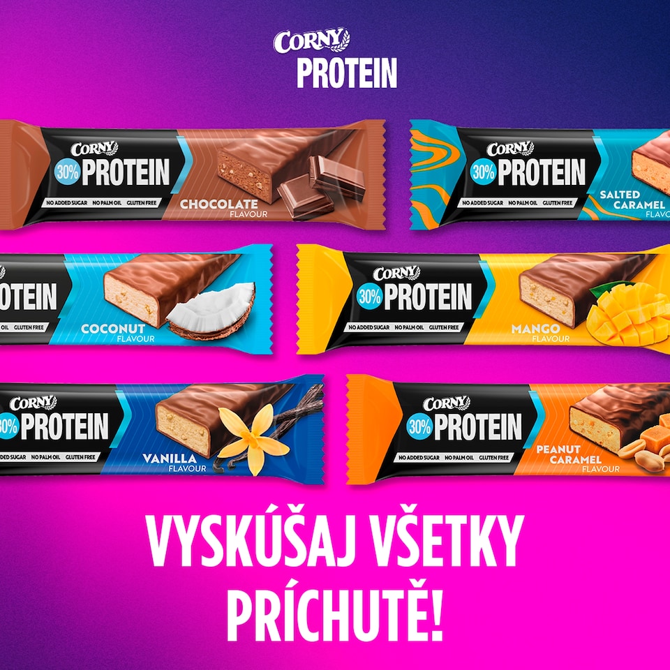 image 1 of Corny Protein Bar with Milk Chocolate and Peanut Caramel Flavour 50 g