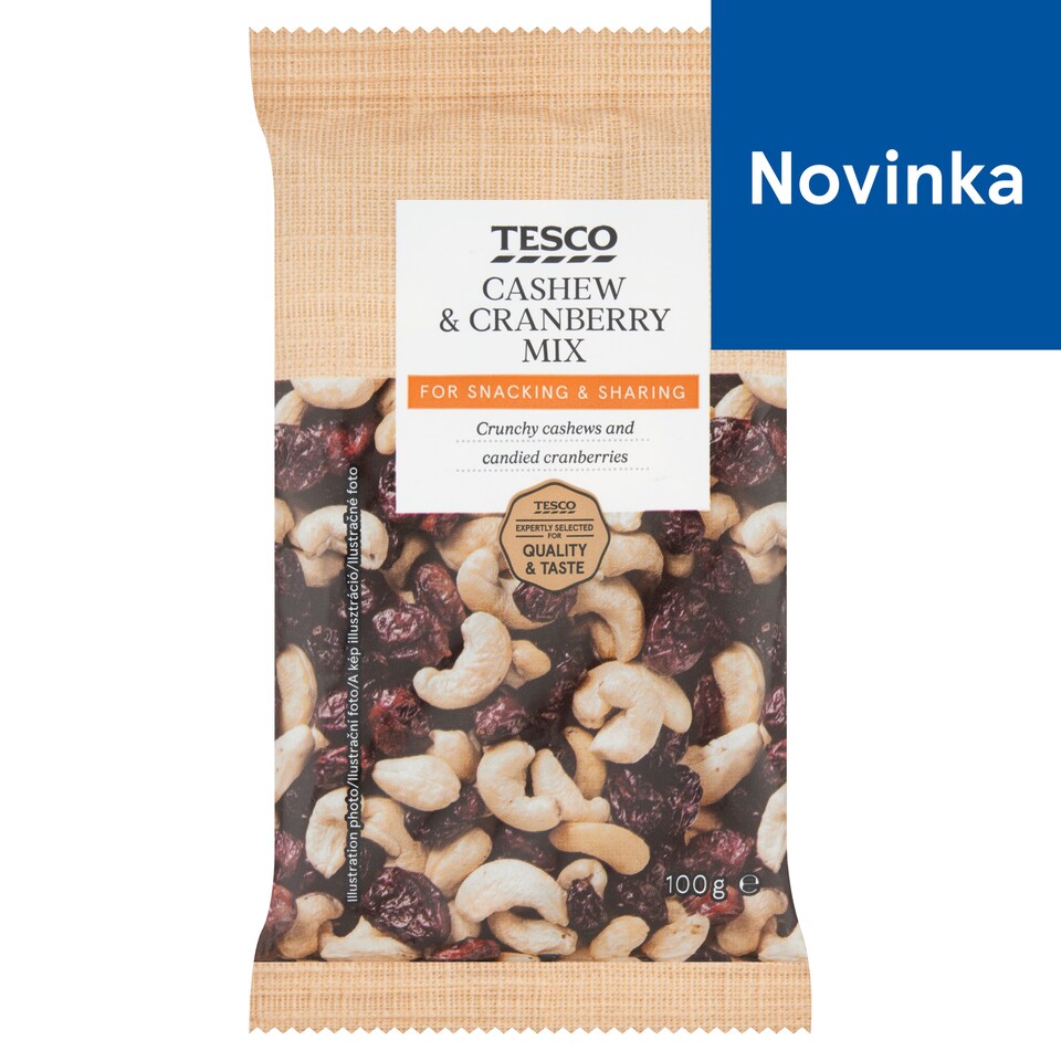 Tesco Cashew & Cranberry Mix 100 g
