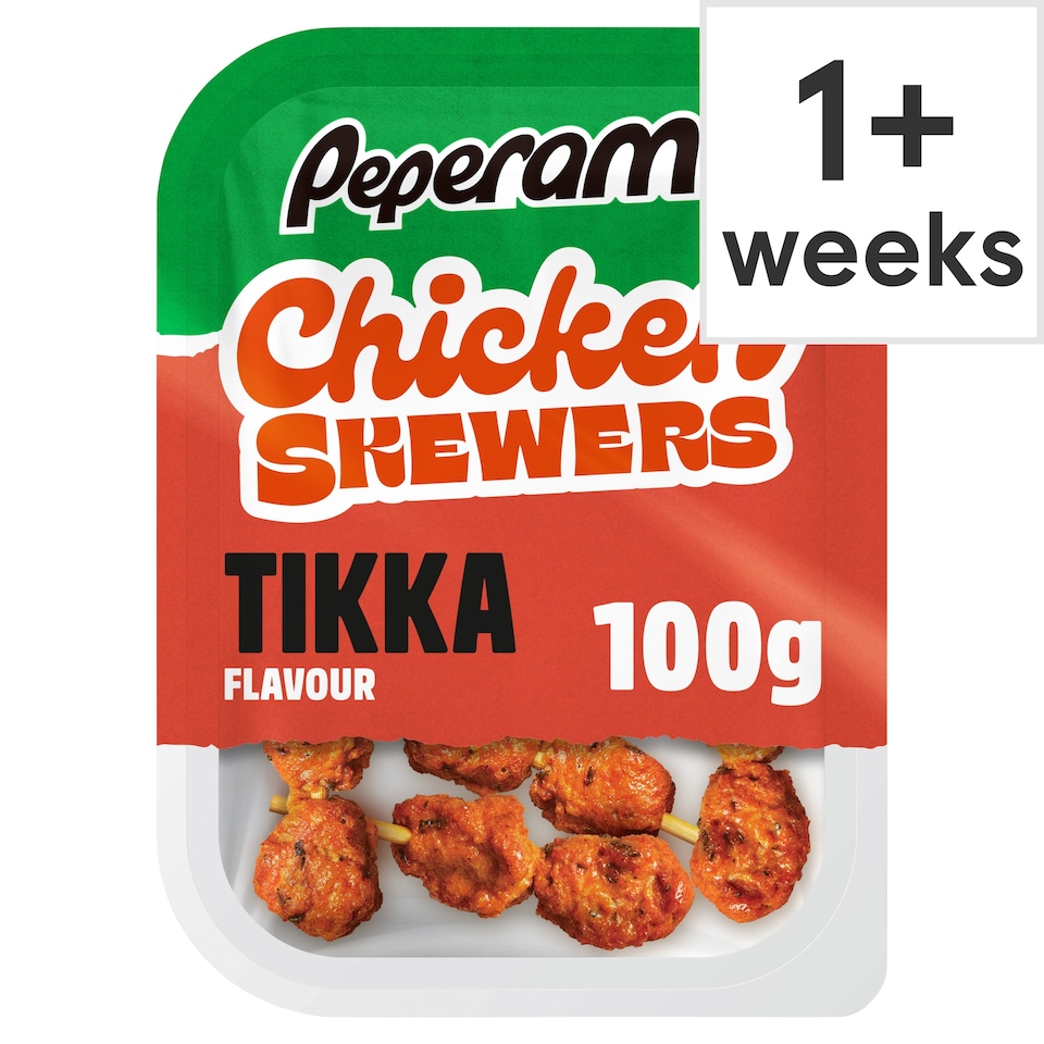 Peperami Chicken Skewers Kickin Tikka (10x10g) 100g