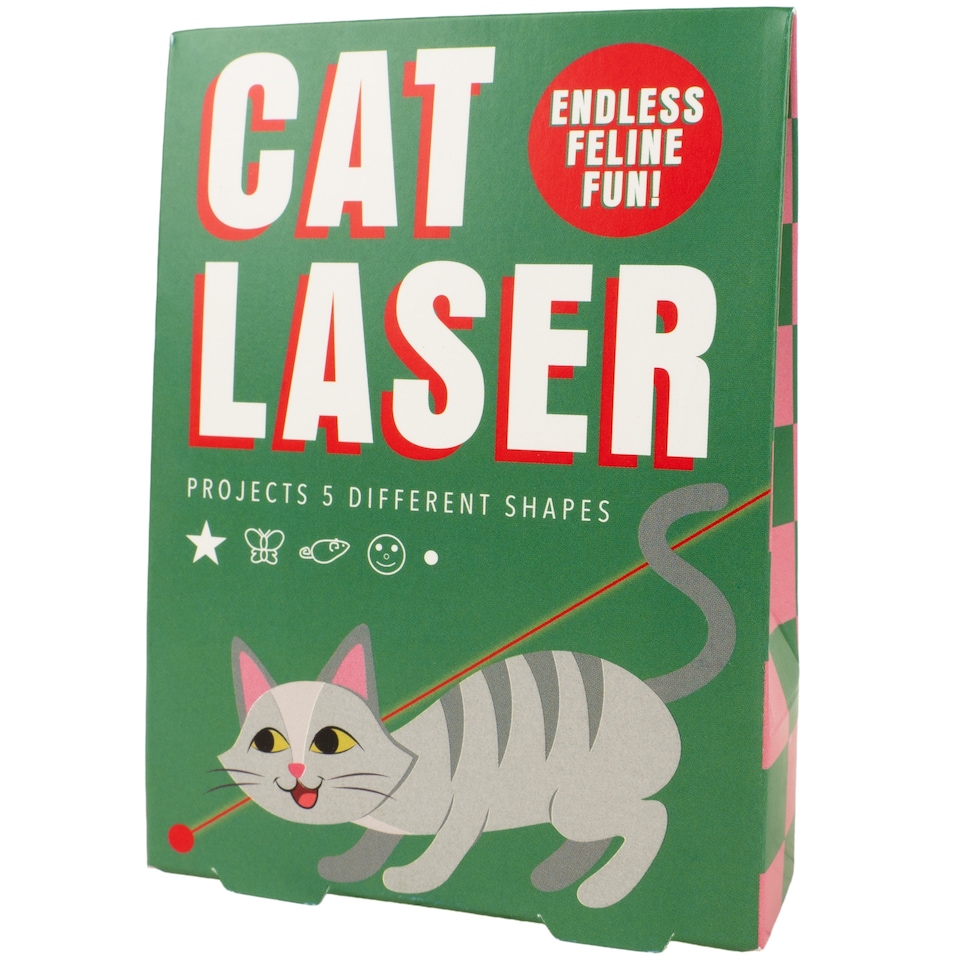 image 1 of Fizz Creations Cat Laser Mouse Beam Toy