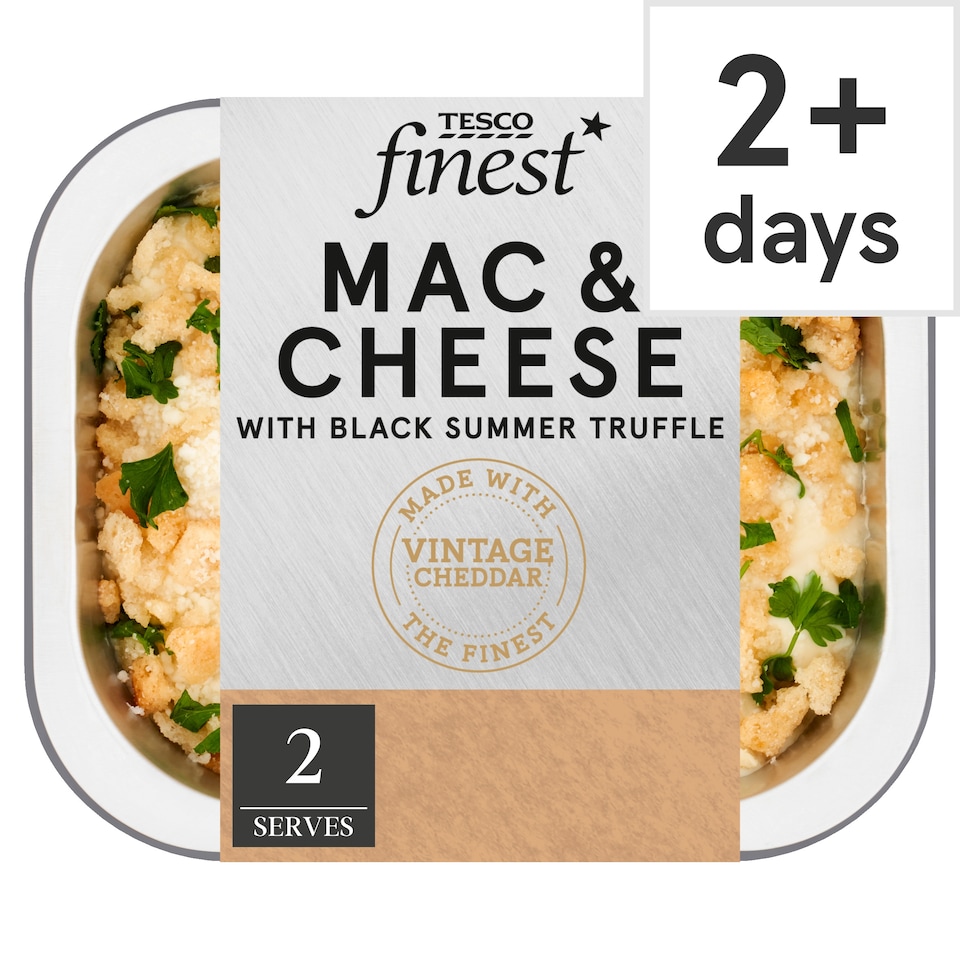 image 1 of Tesco Finest Mac & Cheese with Black Summer Truffle 350g