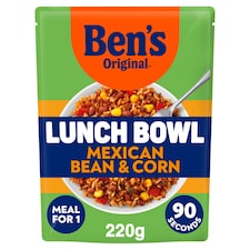 Bens Original Lunch Bowl Mexican Style Grains and Rice 220g