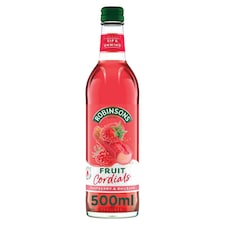 Robinsons Raspberry, Rhubarb & Orange Blossom Fruit Cordial 500ml