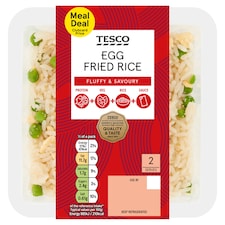 Tesco Egg Fried Rice 400g.