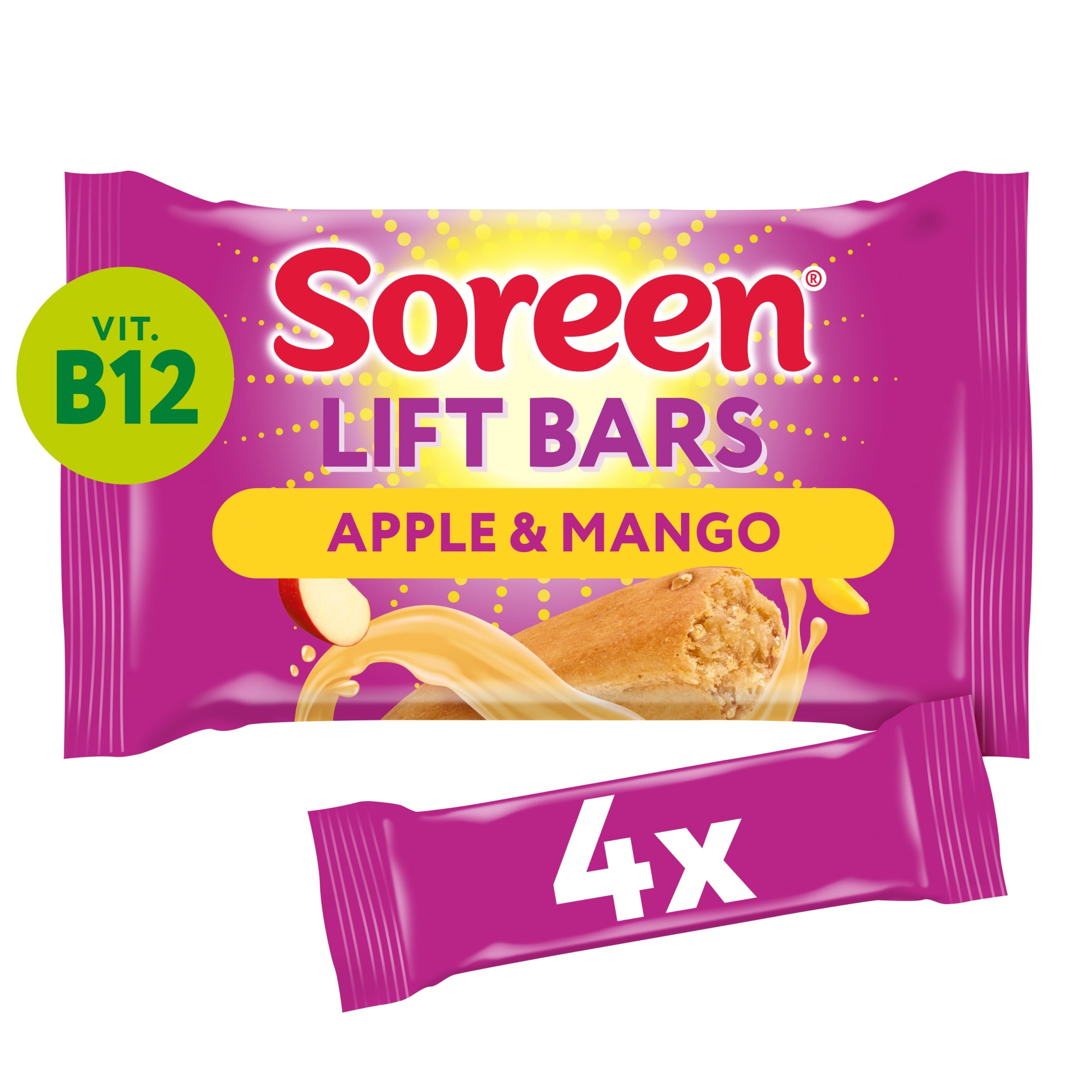 Soreen Lift Apple & Mango 4 Pack 168g