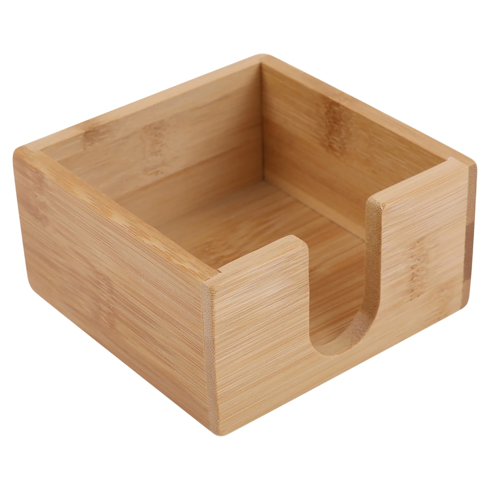 image 1 of Eco Friendly bambusový box na poznámky 10,8 x 10,8 x 5,8 cm