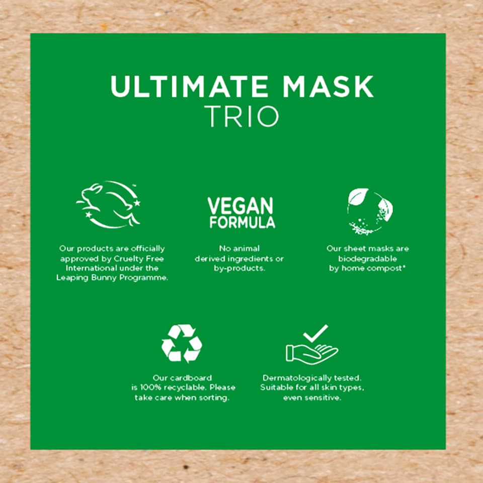image 1 of Garnier Ultimate Mask Trio