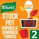 image 1 of Knorr Stock Pot Paprika & Sun Dried Tomato 2 X 26G