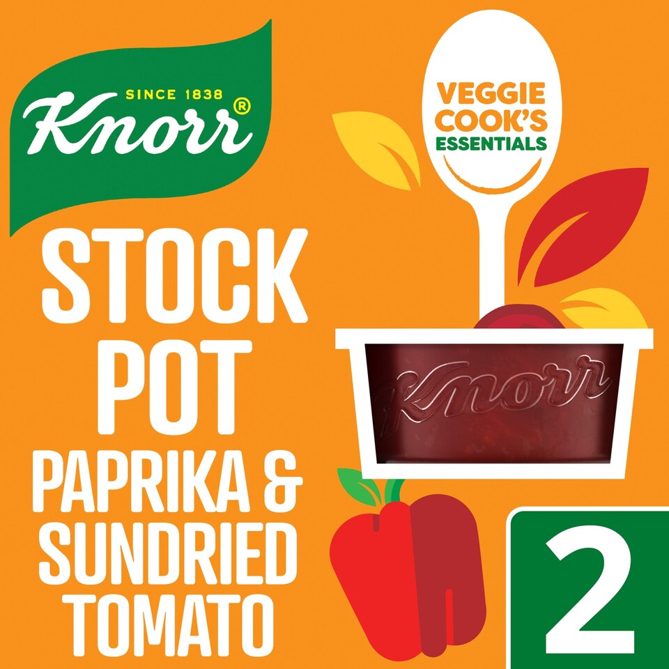 image 1 of Knorr Stock Pot Paprika & Sun Dried Tomato 2 X 26G