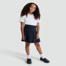 F&F School Girls 2-Pack Pleated Kilt Skirts  in Navy
