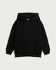 image 3 of F&F Boys Cotton Rich Hoodie in Black