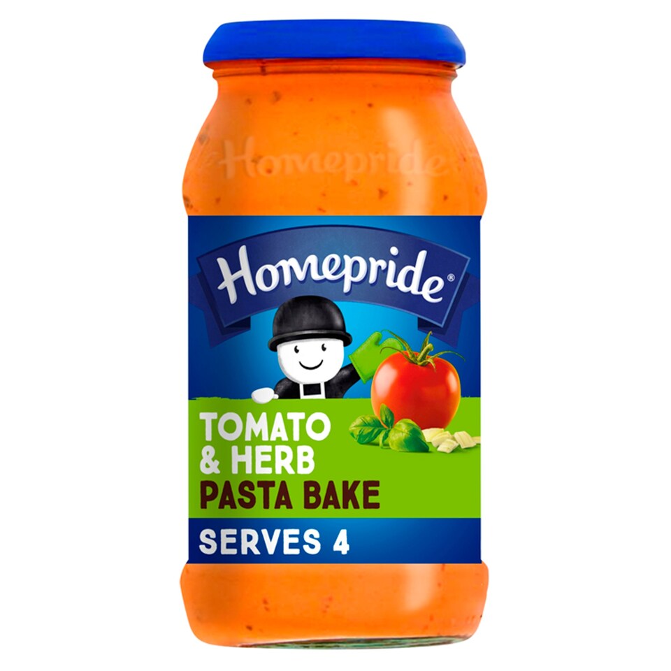 Homepride Pasta Bake Creamy Tomato & Herb 485G Tesco Groceries
