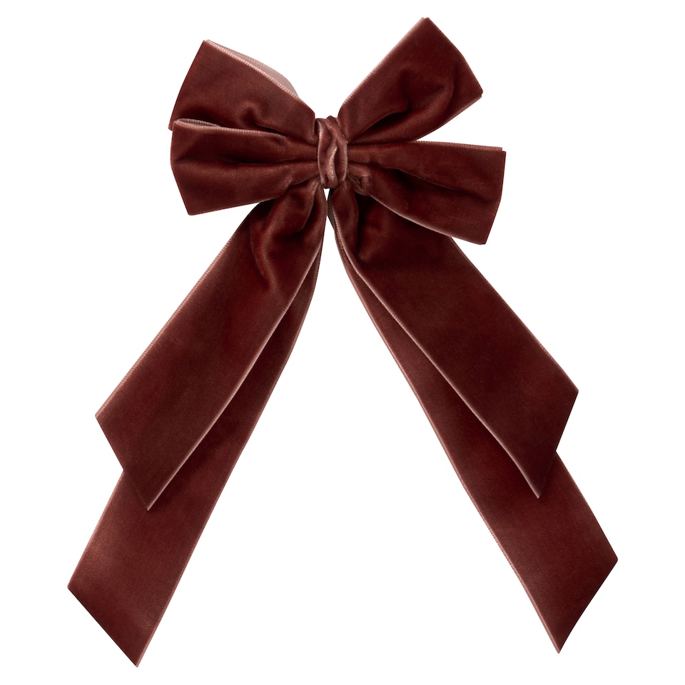 image 1 of Tesco Red/Brown Bow Topper Assortment