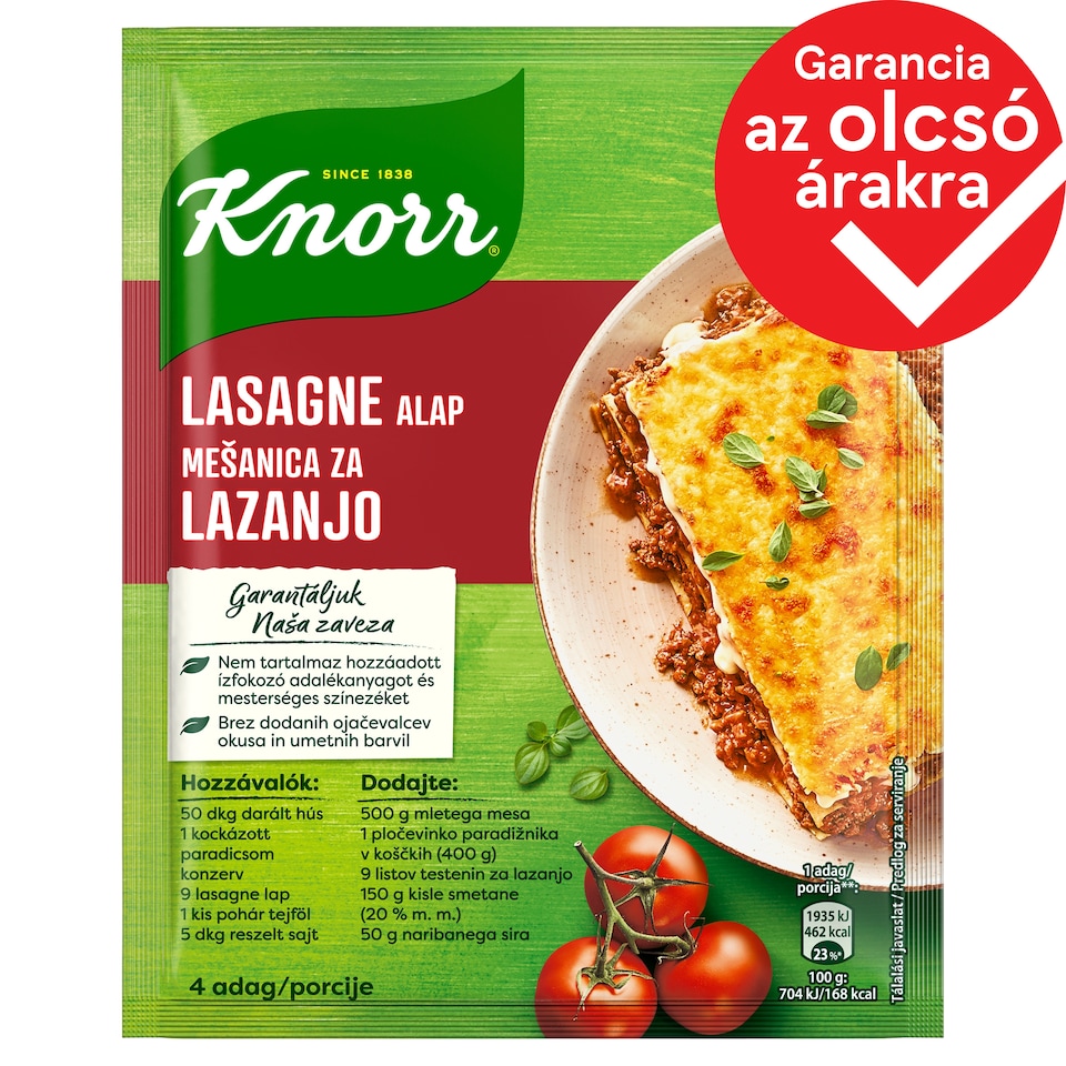 Knorr Lasagne Base 52 g