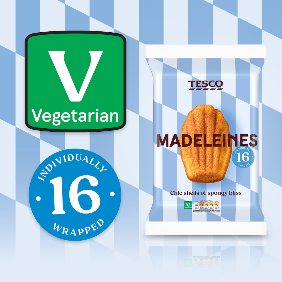 image 1 of Tesco Madeleines - French Inspired 400g