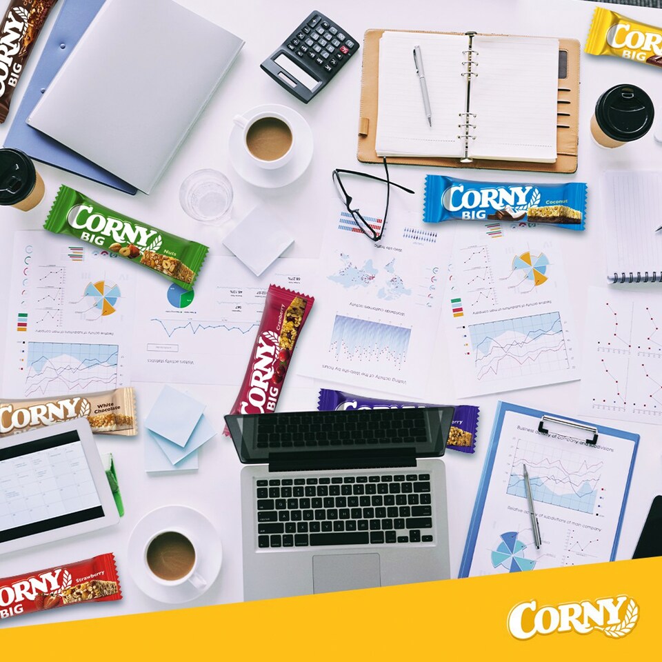 image 1 of Corny Big White Chocolate 40 g