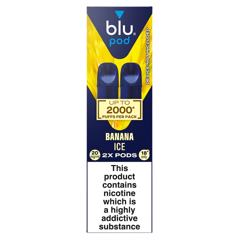 image 1 of blu Pod Banana Ice 20mg/ml 2x 2ml
