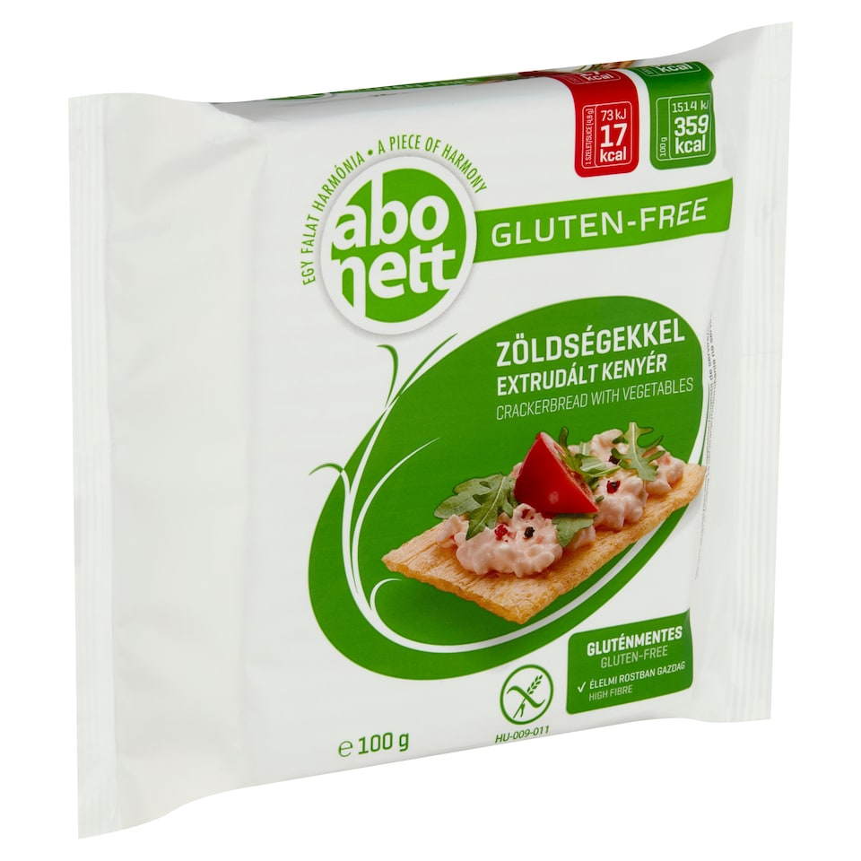 image 1 of Abonett Gluten-Free Crackerbread with Vegetables 100 g