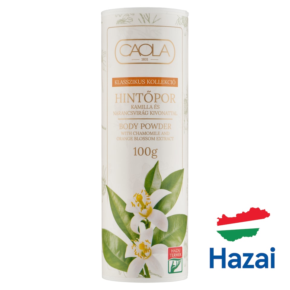 Caola Body Powder with Chamomile and Orange Blossom Extract 100 g