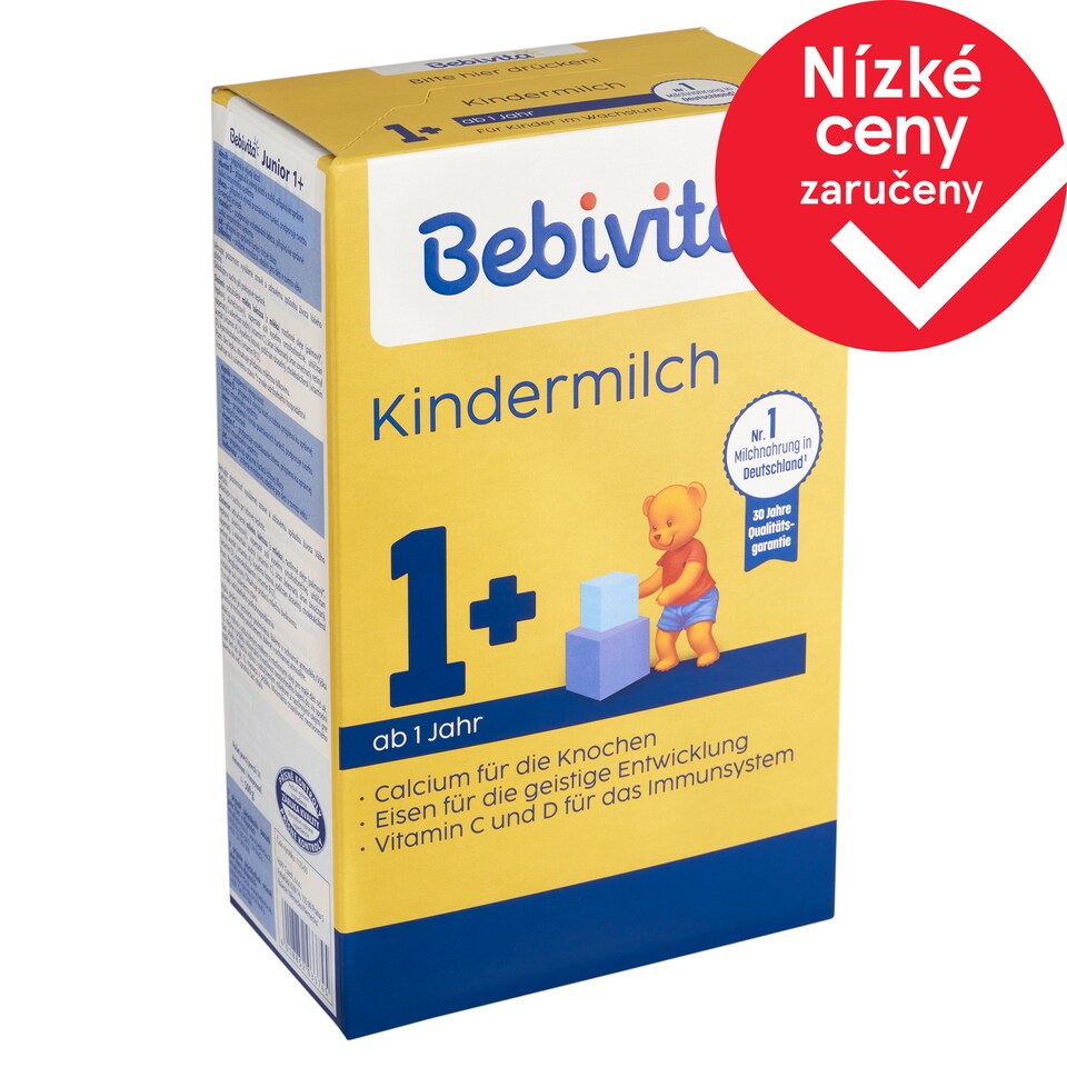 Bebivita Junior 1+ mléčný nápoj od ukončeného 12. měsíce 500g