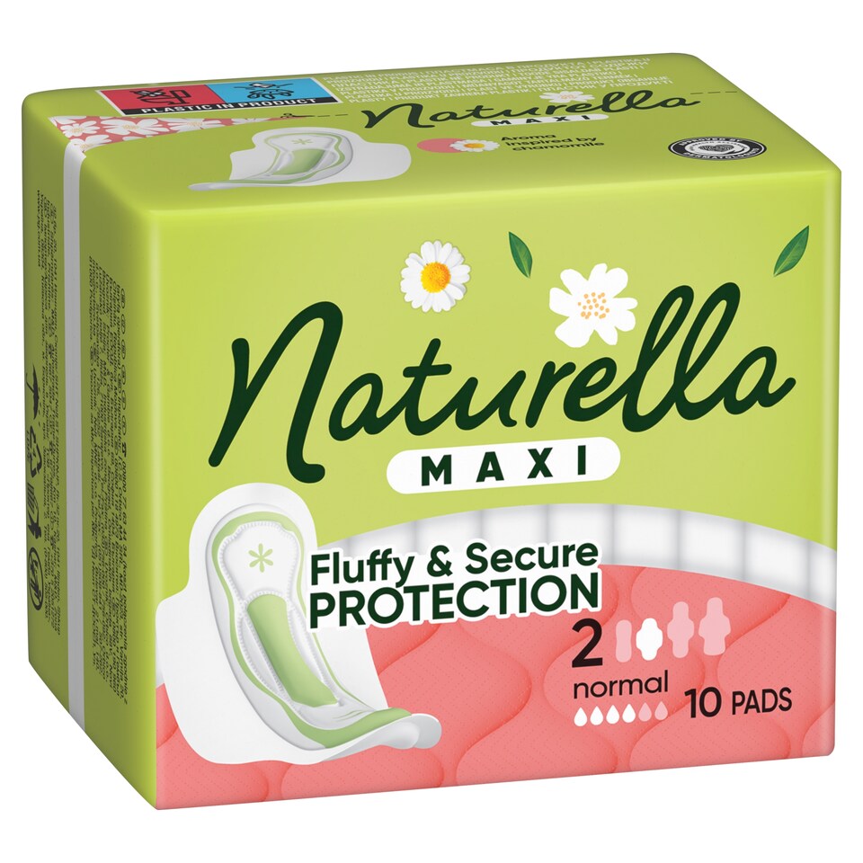 obrázok 1 z Naturella Classic vložky s krídelkami Normal – veľkosť 2 10 ks