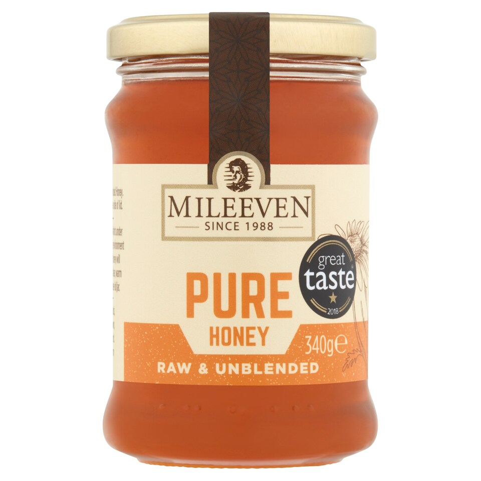 Mileeven Pure Honey Raw And Unblended 340G