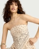 image 1 of F&F Pure Cotton Scarf Print Co-ord Top in Cream