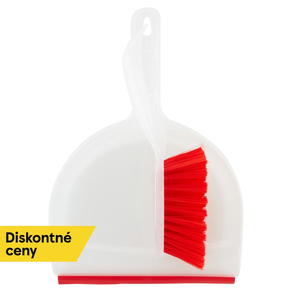 Dustpan and Brush Red
