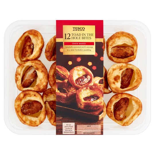 Tesco Mini Toad In Hole 240G Tesco Groceries