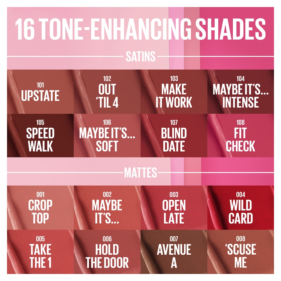image 1 of Maybelline, Lipstick Satin, 103 Make it Work 