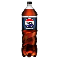 Pepsi Zero Cola Flavoured Energy-Free Carbonated Drink with Sweeteners 2 l