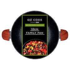 Go Cook 80% Recycled 32Cm Family Pan