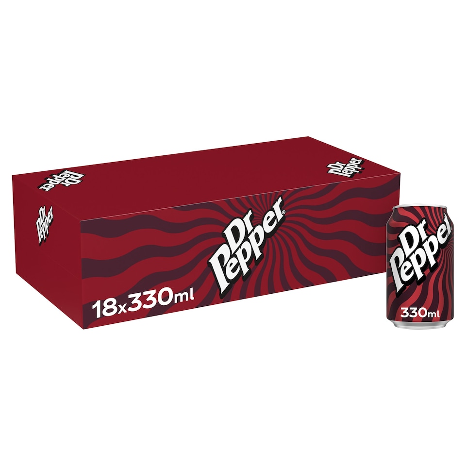 image 1 of Dr Pepper 18x330ml