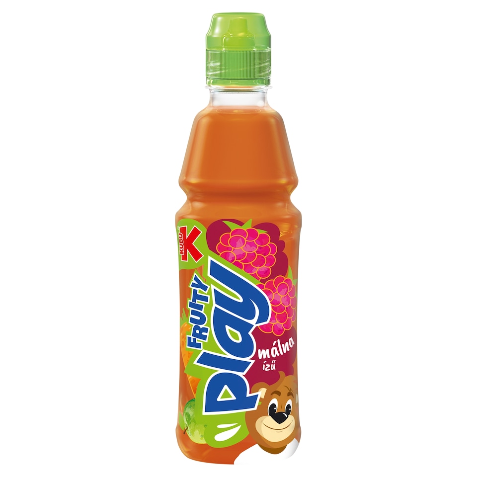 Kubu Fruity Play málna ízű ital 400 ml