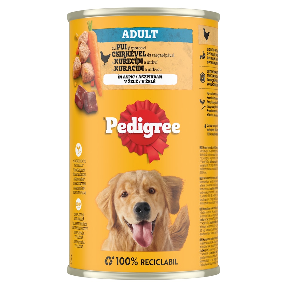 Pedigree Junior Mini <10 kg s hydinovým a zeleninou 1,4 kg