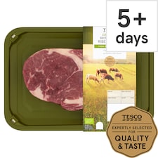 Tesco Organic Beef Ribeye Steak