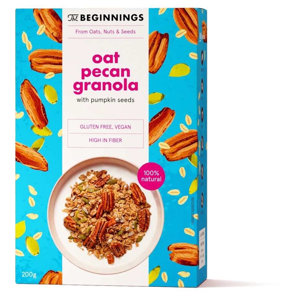 The Beginnings Pekanová ovesná granola 200g