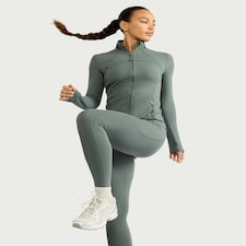 F&F Active ULTRAMOVE Zip Up Jacket in Green