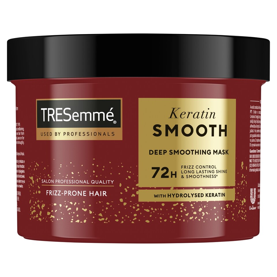 TRESemmé Keratin Smooth hajpakolás 440 ml 