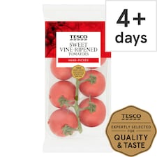 Tesco Sweet Vine Ripened Tomatoes 255G