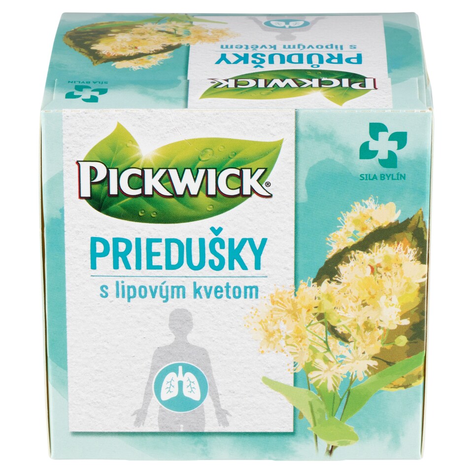 obrázok 1 z Pickwick Priedušky s lipovým kvetom bylinný čaj 10 x 2,2 g (22 g)