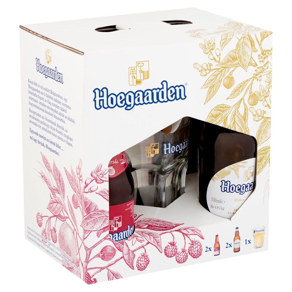 Hoegaarden ajándékcsomag korsóval
