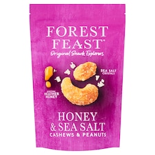 Forest Feast Honey & Sea Salt Cashews & Peanuts 120g