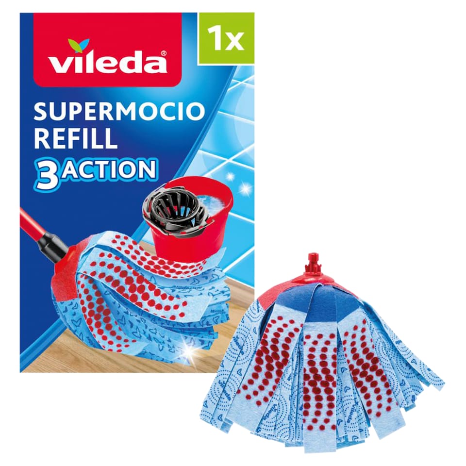 image 1 of Vileda Super Mocio 3 Action Refill
