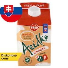 Rajo Acidko Imunita marhuľa so štipkou kurkumy + vitamíny A, D 450 g